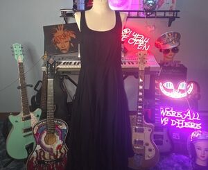 Chic Black Maxi Dress for Women